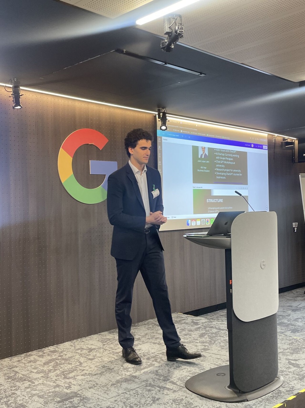 Ponencia en Google
